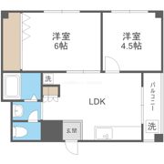 フリーディオ中宮の間取り画像