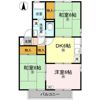 ハイカムール鴨川 B棟の間取り画像