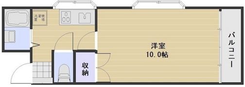 メゾン大福の間取り画像