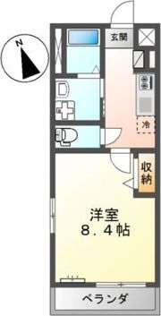 メゾン プラージュの間取り画像
