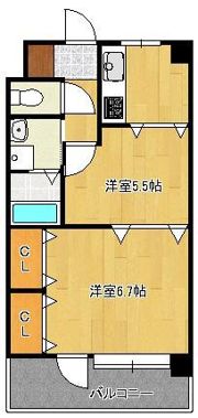 エスポワールの間取り画像