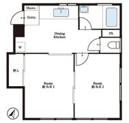 京屋ビルの間取り画像