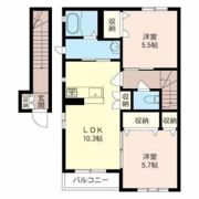 ウィズ Aの間取り画像