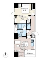 ザ・ライオンズフォーシア町屋の間取り画像