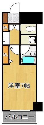 ダイナコート小倉城野の間取り画像