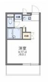 レオパレス峰の坂の間取り画像