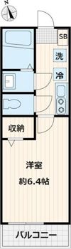 フラワーヒルズ弘明寺の間取り画像