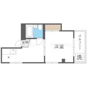 ハイツ紫苑の間取り画像