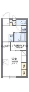 レオパレスやまきたの間取り画像