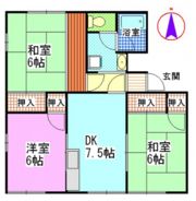 栄和ハイツ A棟の間取り画像