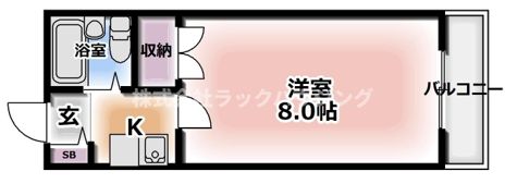 シャローム門真の間取り画像