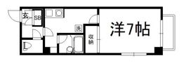 コーポ葉月の間取り画像