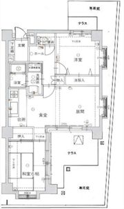 ダイアパレス南明町の間取り画像