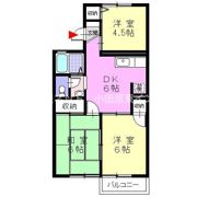 メゾン足柄の間取り画像