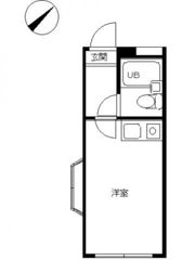 スカイピア弘明寺の間取り画像