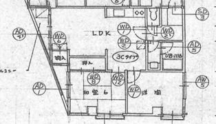 川原ロイヤルハイツの間取り画像
