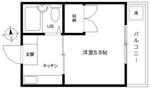 グリーンハイツの間取り画像