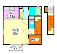 クロシェット津田沼の間取り画像