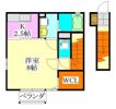 クロシェット津田沼の間取り画像