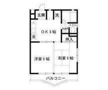 ロキシーパンセ中浦和の間取り画像