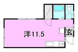 パステル祝谷の間取り画像