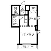メリディアン南仙台駅前の間取り画像