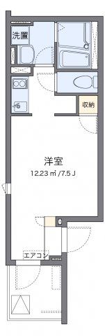 クレイノYUIの間取り画像
