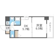 フロンティアタワー九条Ⅱの間取り画像