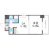 フロンティアタワー九条Ⅱの間取り画像