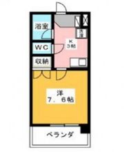 アルカディア矢賀の間取り画像