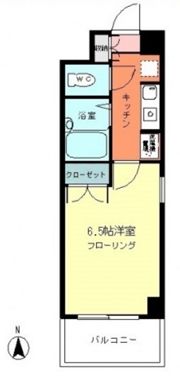 AXIS舟入の間取り画像