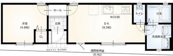 グランソフィア内野本郷の間取り画像