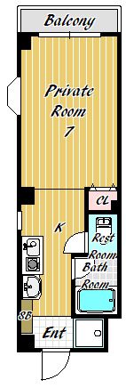 ブリリアン大国の間取り画像