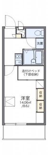 レオパレス見野山の間取り画像