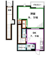 Heim Pearlの間取り画像