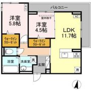 アルカディア中山の間取り画像