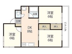 門本マンションの間取り画像
