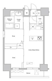 SPコート両国の間取り画像