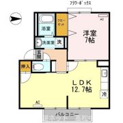 スカイコート21 A棟の間取り画像