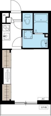 リブリ・Studio Aの間取り画像