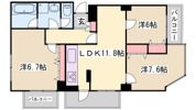 中山手セントポリアの間取り画像