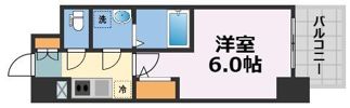 エスリード難波AGREAの間取り画像