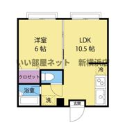 雫石ハイツⅠの間取り画像