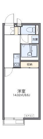 レオネクストトランクィルの間取り画像