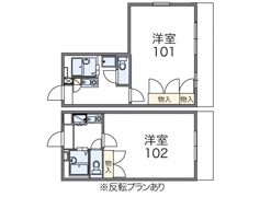 レオパレスNOVA・Ⅱの間取り画像