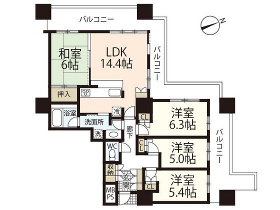 間取図