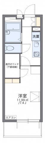 レオパレス時の間取り画像