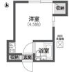 コーポ・ハマノの間取り画像