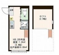 ハーモニーテラス小豆沢Ⅱの間取り画像