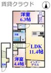 さくらベールの間取り画像